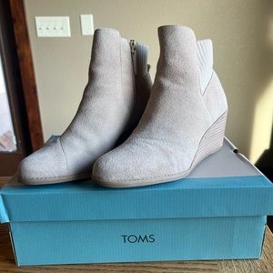 Toms Sadie Boot Sand Size 9